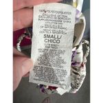 negligee nightgown satin floral purple crimson green NWT Photo 9