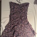 Isabel Marant  Étoile Ilanka Printed Ruched Halter Minidress Photo 1