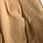 I am gia I.AM.GIA Tan Pixie Sherpa Long Sleeves Full Zipper Pockets Lined Teddy Coat XS Photo 6