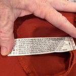 Forever 21  Rust Orange Button Tab Skirt A-Line Polyester Contemporary Size Large Photo 8