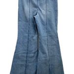 Tinseltown Hi-Rise Flare Denim Raw Hem Pull On Flare Jeans Size 11 Waist 30 Photo 6