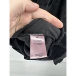 Juicy Couture  Size M Velour Black Rhinestone Spell Sleep‎ Shirt Long Sleeve Photo 3