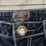 Twelve K Y2K Rhinestone Jeans Women's Size 9 Low Rise Vintage 12K Embellished Blue Photo 11