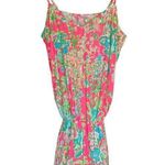 Lilly Pulitzer  Deanna Romper Flamingo Pink Southern Charm Size XS Preppy Beach Photo 2