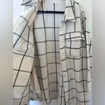 MELLODAY  plaid long line shacket size2X Photo 3