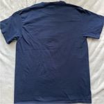 Delta NASA Logo Space T-Shirt Blue Graphic Medium navy blue short sleeve unisex Photo 3