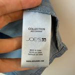 joe's jeans  the Adelyn Chambray Flutter Sleeve Top Womens Size‎ S Blue Lyocell Photo 4