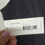 Outdoor Voices  Women's Black Nylon Full‎ Zip Powerhouse Dress Sleeveless Sz L/XL Photo 3