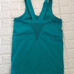 Reebok ‎ PlayDry DST seamless teal vented athletic tank top women’s size M Photo 5