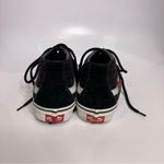 Vans  Sk8 mid high top sneakers rose thorns embroidered black red women’s‎ size 8 Photo 3