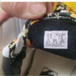 Vans  Women’s Floral Patterned Sneakers with YellowAccents Size 7 Photo 1