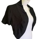 London Style  women's size XL black cropped cardigan Photo 0