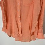Free People  That’s a Wrap Buttondown Shirt Size Small Photo 2