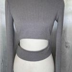 Lovers + Friends Clea Top in Light Grey Photo 8