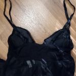 Victoria's Secret  S Underwire Bra Maxi Gown with Hearts in Black Photo 11