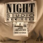 Night Studio New York Cream Evening Gown Size 8 Photo 8