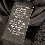 Ronni Nicole  size 8 women's black formal sequin lace one piece with drape neck Photo 8