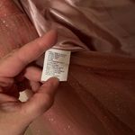 Mac Duggal NWT  Glitter Ombre V-Neck Sleeveless Gown Photo 10