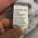 American Eagle Soft Knit Hoodie Lightweight Gray Long Sleeve Pullover Women’s Sm Photo 8