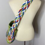 Wayuu Tribe Multi Color Chila Crossbody‎ Bag Green Photo 3