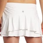 Lija grey Ruffle Tennis Skirt White Photo 0