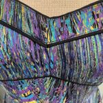 JACK  Womens Party Coctail Dress Colorful Jewel Tone Abstract Small Medium Photo 1