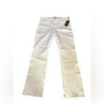 JEN7 Women's Slim Bootcut White Jeans‎ Size 14 Mid Rise Denim inseam 34 Photo 9