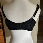 Adrienne Vittadini  Studio Black Lace‎ Overlay Bra Style 5575 Size 40DD Photo 6