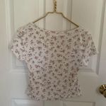 Pink Rose  floral baby tee shirt Photo 4