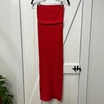 Free People  Womens Strapless Tube Dress XS / Small Pink Stretch Maxi Bargbie Photo 2