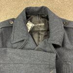 EXPRESS NWT  Womens SP Double Breasted Herringbone Peacoat Blazer Style Jacket Photo 1