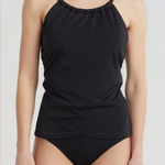 Jantzen Audry Tankini Bikini Top & Comfort Core Bikini Bottoms Black Size 8 NWT Photo 0