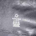 Aerie Black Faux Leather Leggings Med Photo 5