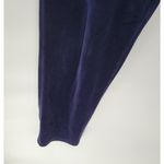 Victoria's Secret Vintage Country Jumpsuit Pajamas Medium Blue Velvet Cottagecore Photo 7