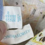 Cynthia Rowley Women Greek Island Painting Print 2 pc Set Linen XS Beach Coastal Photo 4