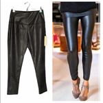 Rachel Zoe Rachel Zoe black faux leather leggings size S Photo 1