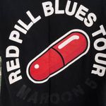 Maroon 5 Red Pill Blues Tour Concert Short Sleeve Black T Women’s S 2018 Graphic Photo 5