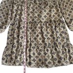 Veronica Beard  Delray Silk Crepe Mini Dress Printed Long Sleeve Women's Size 2 Photo 6