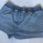 Aerie  Denim Shorts Elastic Waist XL Photo 1