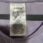 Adidas  Women’s Purple and Gold Tee Photo 4
