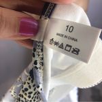 st. john's bay Floral Ruffled Blue White Halter Tankini Swimsuit Top Womens 10 Photo 8