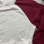 ZARA  cropped sweatshirt Photo 4