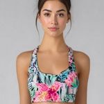 Lilly Pulitzer  Luxletic Jaydea Sports Bra XS colorful athletic Photo 0