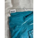 Butter Soft Women Scrub Top S Teal Medical Uniform Nurse Workwear Dental Casual‎ Blue Photo 9