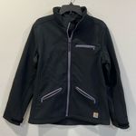 Carhartt Black and Purple Jacket Size Medium EUC Photo 0
