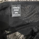 SheIn Curve Black Mesh Tank Top Photo 3