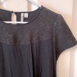 Elle  floral jacquard yoke top Photo 1