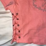 Forever 21 🧡NWT-F21 Rhinestone Angel Vibe Graphic Tee Photo 7