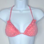 Lilly Pulitzer  Sandi String Pretty Pink Polka Dot Bikini Top Size XS Photo 2