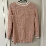 William Rast V Neck light pink sweater in size Medium Photo 6